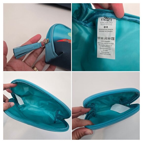 Oscardo Maxine Noel Mother Earth Cosmetic Bag 3 Piece Set First Nations Artist - Picture 6 of 12